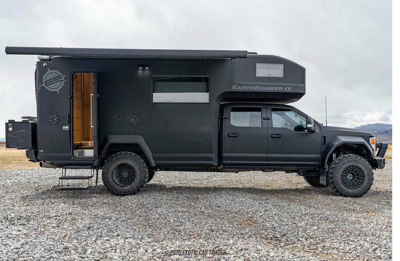 Side profile with door open