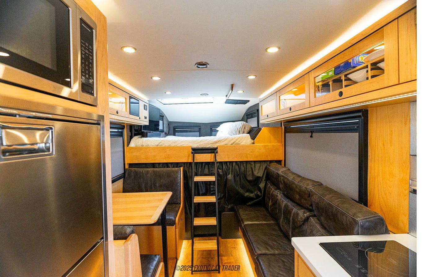 Interior living area with bunk